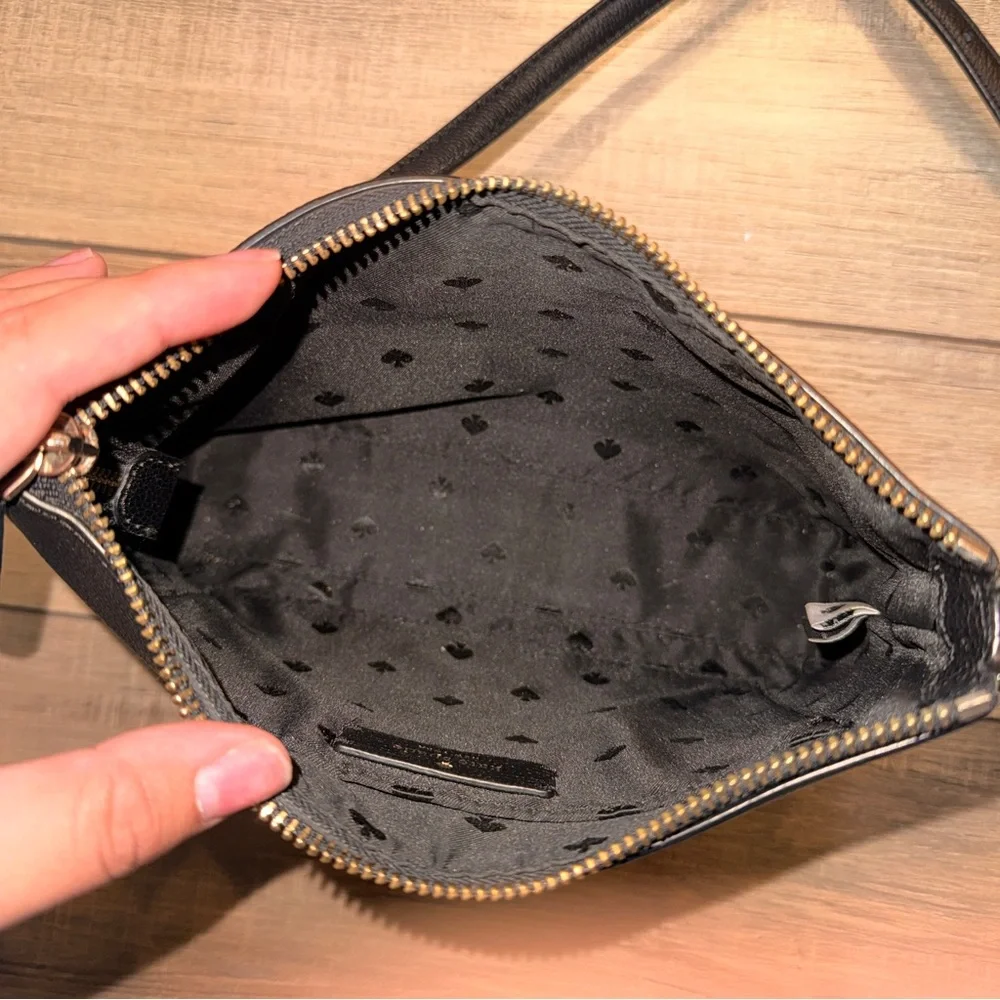 Kate Spade Black and Tan Crossbody Bag - Picture 6 of 8